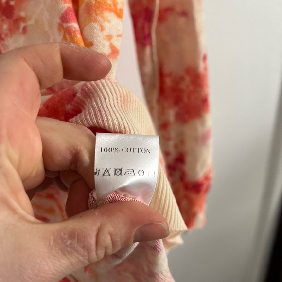 MJ Watson Print Floral Pullover Sweater, size S - Picture 4 of 6